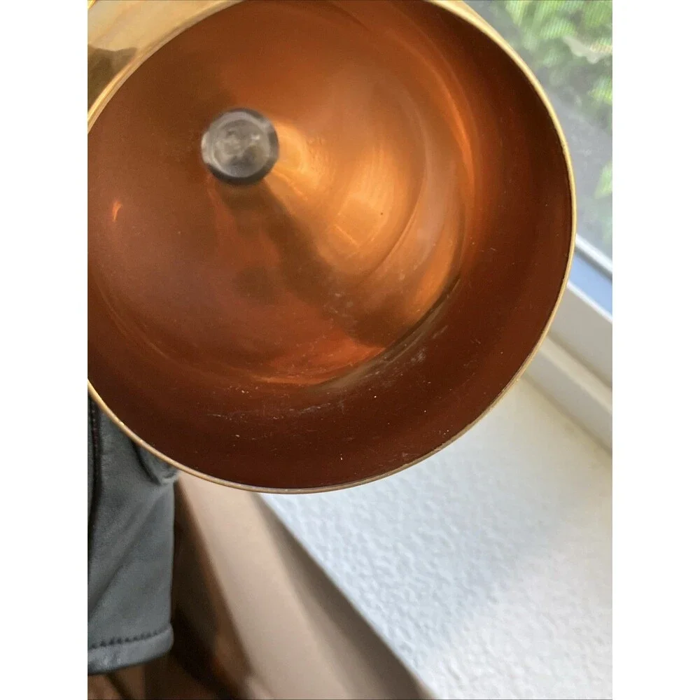Vintage Bayel France Bacchante Gold Frosted Nude Woman Stem 7.25” Wine Glass